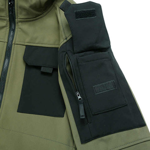 Chaqueta impermeable para senderismo al aire libre con logotipo personalizable personalizado de alta calidad con servicio OEM, chaqueta táctica impermeable para hombre para exteriores - Product Image 6