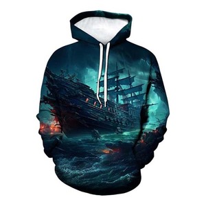 OEM Custom New Fashion Sportswear & Fishing Wear Sweats à capuche imprimés par sublimation à manches longues en vente Concevez votre propre! - Product Image 3