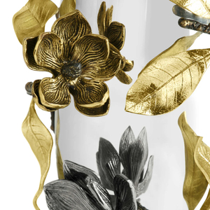 Vase à fleurs antique décoratif pour la maison, collection de vases en or brun, finition moderne, vase de table pour décoration de mariage et cadeau - Product Image 3