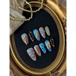 Adesivi per Unghie Eleganti Midnight Heirloom per un Look Alla Moda - Product Image 1