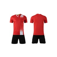 Camiseta de Fútbol Personalizada para Hombre, 100% Poliéster, con Nombre en la Parte Delantera, Servicio OEM para Uniformes de Equipo para Hombres, Mujeres, Jóvenes y Niños, Corte Automatizado