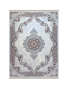 Colección Nostalgia 1200 Cañas Alfombra Vintage Elegancia Color ahumado Poliéster lavable de alta calidad Alfombra hecha a máquina Azulejos - Product Image 5