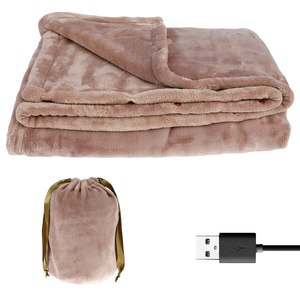 Electric Blanket 63x33in Soft Flannel Heated Blanket <strong>USB</strong> <strong>Heating</strong> Throw - Product Image 1