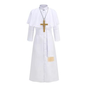 Traje de casulla litúrgica hecho a mano con conjunto de cuello a juego para clero católico y anglicano - Product Image 6