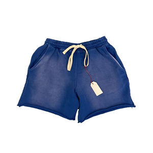 Short personnalisé délavé à l'acide High Street Short lavé décontracté avec poche et cordon de serrage Gym Fitness pour hommes au meilleur prix - Product Image 3