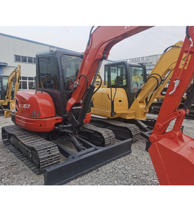 Mini-excavatrice sur chenilles hydraulique Kubota KX163 d'occasion, 6 tonnes, machine d'occasion, excavatrices d'occasion, CE, vente chaude - Product Image 4