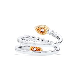 ชุดแหวนหมั้นเพชรสีชมพูแฟนซีตัดลูกแพร์6Ct ทอง18K เครื่องประดับงานแต่งงาน - Product Image 3