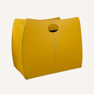 Vintage Crafts Handcrafted Foldable <b>Magazine</b> Organizer with Bucket Design Minimalist Look Customizable Size Logo Office Supplies - Product Image 2