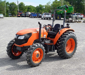 รถแทรกเตอร์ Kubota M6060HD คุณภาพดีที่สุด ขับเคลื่อน 4 ล้อ กำลัง 60 แรงม้า 75 แรงม้า 80 แรงม้า 120 แรงม้า รถแทรกเตอร์สำหรับงานเกษตร เครื่องจักรกลการเกษตร มีจำหน่าย - Product Image 5