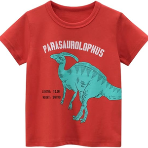Toddler Boy Knitted Cotton Short Sleeve O-Neck Eco-Friendly Tee Shirt Boutique <b>Clothes</b> Summer Kids Clothing Made Bangladesh - Product Image 5