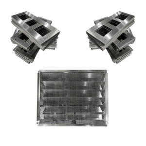 Bingkai Louver baja tahan karat kustom dan panel ventilasi-fabrikasi logam lembaran presisi | Produsen Vietnam OEM - Product Image 2