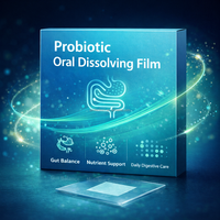 Probiotiques à dissolution orale : Vitamines pour la digestion intestinale, Compléments amincissants, Comprimés et Films probiotiques à dissolution orale