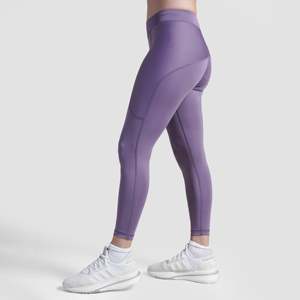 Leggings de yoga 3XL à coupe ajustée rapide, couleur lavande, avec effet push-up, en tricot de Spandex et Nylon, motif Tie-Dye orné de strass, logo à la taille, pour la gym - Product Image 3