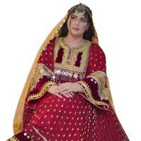 Ensembles pour femmes de qualité supérieure, ethniques tribaux Banjara, vintage, afghans/pakistanais, Kuchi, pour fêtes, broderie traditionnelle, dentelle à paillettes, pompons