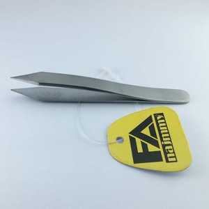 Pinzas de relojero de acero inoxidable con punta roma, productos de alta calidad - Product Image 3