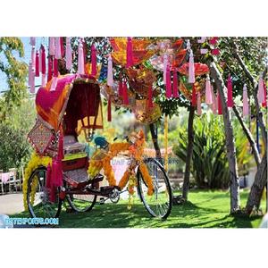 Caseta de Selfie India para boda, decoración de Rickshaw, Desi, decoración de fotomatón - Product Image 1