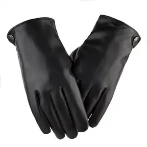 最高品質の本革手袋防水暖かい冬の運転オートバイタッチスクリーン革手袋まだレビューはありません