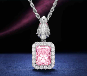 Charmes en diamant Moissanite VVS, or 925, argent, style hip-hop, taille princesse - Product Image 3