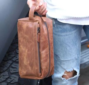 Túi Đựng Đồ Vệ Sinh Cá Nhân Cho Chú Rể, Túi Du Lịch Bằng Da Tùy Chỉnh, Bộ Dụng Cụ Chữ Lồng Dopp - Product Image 4