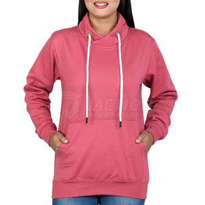 Sudaderas transpirables de color sólido para mujer, diseño personalizado, uso al aire libre, tamaño personalizado, sudaderas con capucha para mujer - Product Image 1