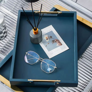 Nueva Bandeja de Servir de Madera Ecológica de Diseño, Duradera, Segura y de Estilo Moderno para Bodas Reales, Desayunos, Comida y Decoración - Product Image 1