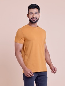 Camiseta de media manga con cuello redondo para hombre de la mejor calidad, cómoda y versátil, esencial para la ropa informal diaria, 100% algodón - Product Image 5