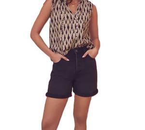 <b>Women's</b> Plus Size 100% Cotton Denim <b>Jean</b> Shorts Custom Streetwear Half Pants Breathable Workwear with Side Pockets Comfort - Product Image 1