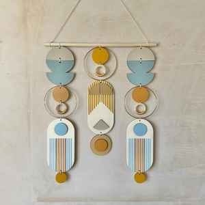 Elegant Handmade Indian Wall Hanging with Floral Embroidery, Wooden <b>Panel</b>, Artisan Home <b>Decor</b> Perfect for Global Wholesalers - Product Image 2