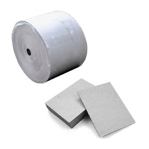 กระดานไวท์บอร์ดที่มีความฝืดสูงพร้อม140GSM ด้านหลังเป็นสีเทาเพื่อ450GSM คุณภาพสองชั้นกระดาษเคลือบผิวเรียบวัสดุบรรจุภัณฑ์ - Product Image 1