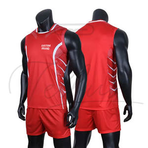 Diseña Tu Propio Logotipo, Nombre de Equipo Personalizado, Uniformes de Voleibol para Hombre, 100% Poliéster, Transpirables, de Secado Rápido, Tallas Grandes, Venta al Por Mayor - Product Image 4