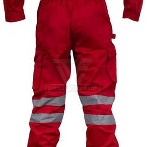 Nuevo diseño de manga larga impermeable de alta visibilidad overol 100% poliéster EN certificado Unisex precio al por mayor hecho en Pakistán - Product Image 5