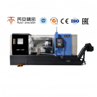 Torno CNC de Cama Inclinada Extendida de Alta Resistencia Ryan HMS-2000 con Controlador GSK Japan Fanuc y Alta Capacidad de Carga