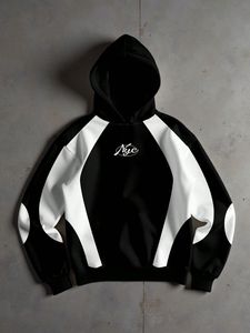 ผู้ผลิตเสื้อฮู้ดดี้แบบสั่งทำพิเศษ ทรงโอเวอร์ไซส์ ยูนิเซ็กซ์ ผ้าโพลีเอสเตอร์/คอตตอน 360 กรัม ระบายอากาศได้ดี เหมาะสำหรับฤดูร้อน แบบเรียบๆ สำหรับเพ้นท์ลาย สตรีทแวร์ ซันเฟด บลีช - Product Image 4