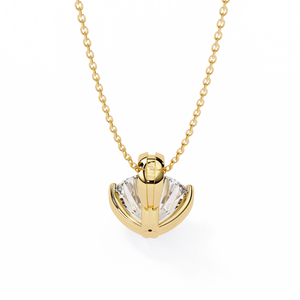 Fabuloso colgante de oro de 18 quilates para mujer con diamante cultivado en laboratorio - Product Image 1