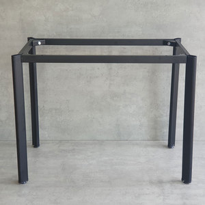 Cadre de table ovale minimaliste en acier pour table de 100x60cm, revêtement poudré HCOC001 - Product Image 5