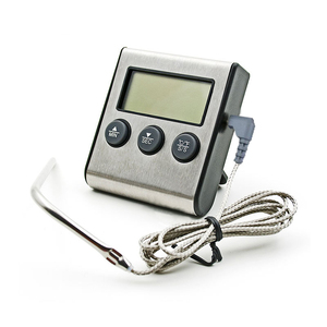 Thermomètre numérique à sonde avec minuterie et alarme pour usage intérieur - Product Image 1