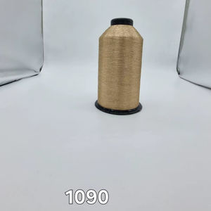 Hilo de Nailon Metálico Plateado de Grado Industrial 1090 Denier 110D, Hilo Zari SHREE VIDHATA para Bordado, Tejido Textil, Hilado a Mano - Product Image 3