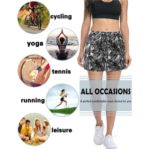 Short d'entraînement respirant 2 en 1 personnalisé pour femmes, vêtements d'été de course à pied, de gym et de fitness, vêtements OEM avec logo et options de marque privée - Product Image 5
