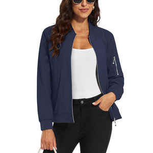 Style simple femmes veste de pluie légère Trench imperméable avec capuche dames léger coupe-vent coupe-vent veste pour femmes - Product Image 3