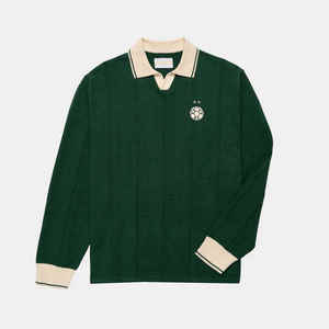 Nouveau design de maillot imprimé de transfert de chaleur avec logo personnalisé pull de rugby pour hommes décontracté tricoté en forme de cœur pour le football tricots de printemps - Product Image 4