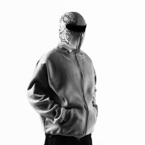 Sudadera con Capucha de Forro Polar para Hombre, Sudadera con Capucha Doble Extra Grande, Cortavientos, con Estampado Personalizado por Sublimación, Estilo Urbano, 430 g - Product Image 1