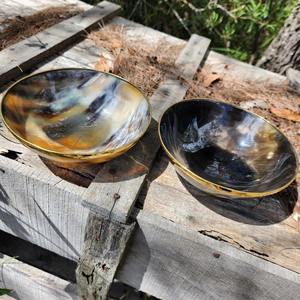 Cuenco de Cuerno de Búfalo Natural de Primera Calidad, Artesanía Tradicional para Fiestas, Ecológico, Apto para Lavavajillas, para Frutas y Aperitivos - Product Image 4
