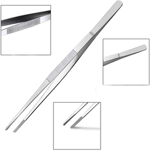 <b>Tool</b> With Custom Logo Eyelash Extension Surgical Steel Gold Tweezers - Product Image 6