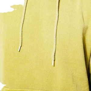 Sudadera con Capucha para Hombre, Transpirable, Lavado Ácido, Color Sólido, Talla Grande, Corte Holgado, con Logotipo Frontal y Bolsillo, Mezcla de Algodón 2026 - Product Image 4