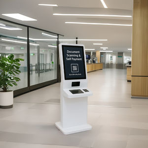 Terminal de Autoservicio con Lector de Códigos de Barras, Lector de Tarjetas, Pantalla LCD, SDK Habilitado, Carcasa Metálica de Pie para Uso en Interiores - Product Image 6