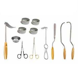 Kit de 20 instruments chirurgicaux en acier inoxydable pour mammaplastie et augmentation mammaire manuelle - Product Image 2