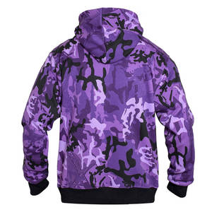 Sudadera con Capucha Oversize de Algodón 100% Tejido Liso para Hombre, Estilo Urbano, Diseño Funcional de Alto Gramaje, Bolsillos Personalizados, Capucha Forrada - Personalizable - Product Image 6