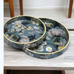 Bandeja de servicio moderna de venta de exportación con diseño impreso para el hogar y eventos Servir bebidas Organizar artículos o agregar un toque elegante - Product Image 4