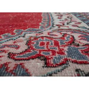 Alfombra de Lana Anudada a Mano de Gran Tamaño, Diseño de Medallón Rojo y Naranja, para Sala de Estar, Pasillo Rectangular, Modelo Pae-2257 - Product Image 3