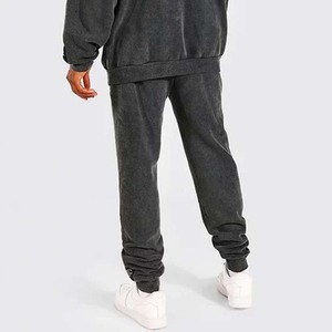 Conjunto de Chándal de Algodón 100% con Cordón para Hombre, Lavado Ácido, Largo hasta la Rodilla, Transpirable, de Alto Gramaje, Personalizado, Ecológico, Venta al por Mayor - Product Image 6